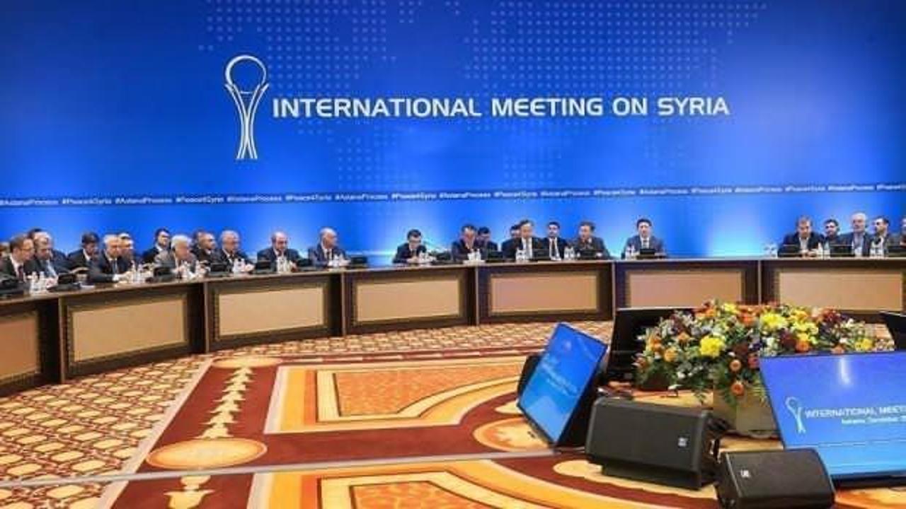 Kazakistan'da Suriye konulu Astana zirvesinde ilk gün sona erdi