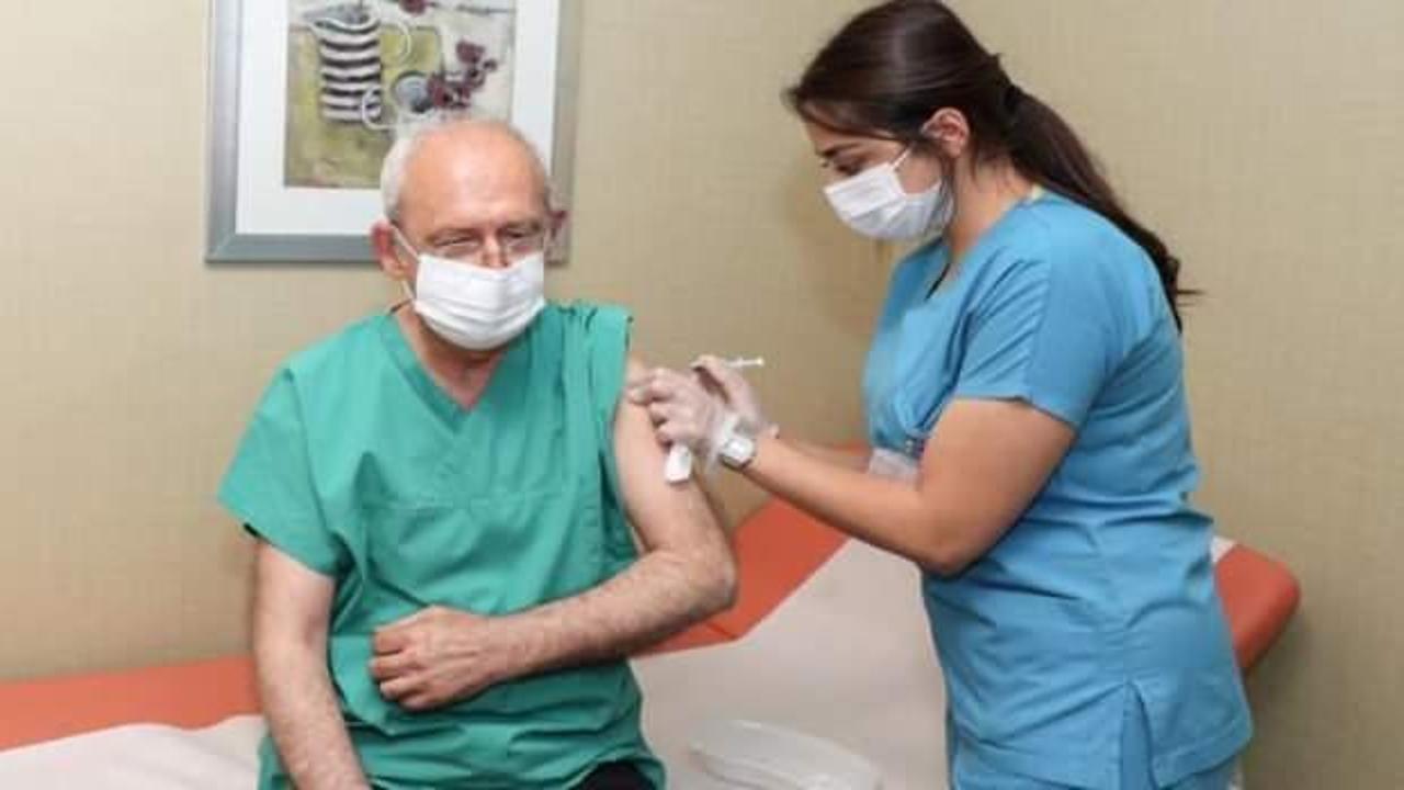 Kemal Kılıçdaroğlu koronaya karşı 3. doz aşısını yaptırdı