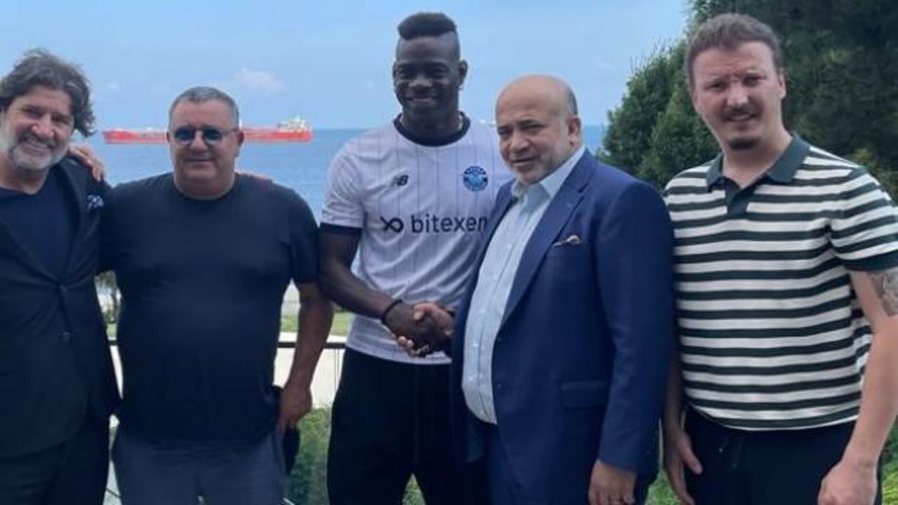 Mario Balotteli resmen Adana Demirspor'da!