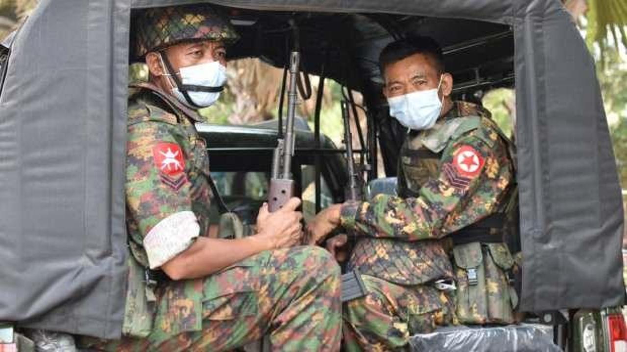 Myanmar ordusundan Japon diplomatların evine baskın