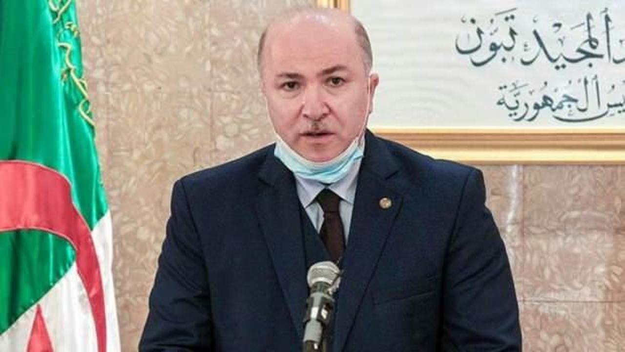 Yeni atanan Cezayir Başbakanı Benabderrahmane Covid-19'a yakalandı