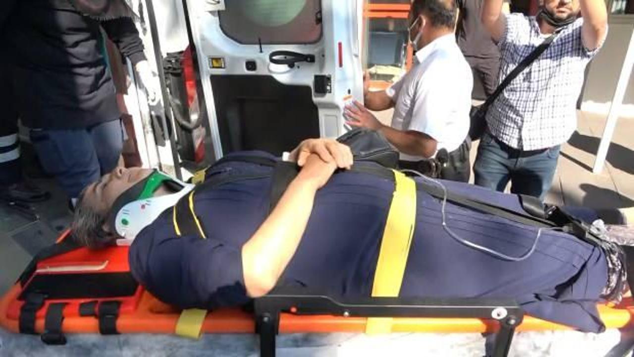 Bursa’da talihsiz kaza! Para çekmek isterken hastanelik oldu   