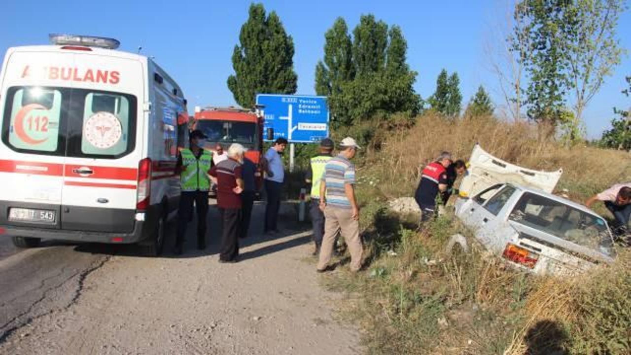 &Ccedil;anakkale&rsquo;nin &Ccedil;an il&ccedil;esinde feci kaza!
