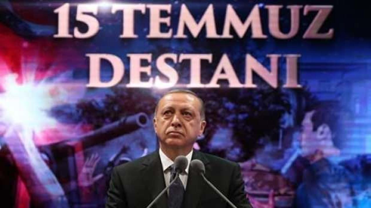 Cumhurbaşkanı Erdoğan'dan 15 Temmuz yazısı