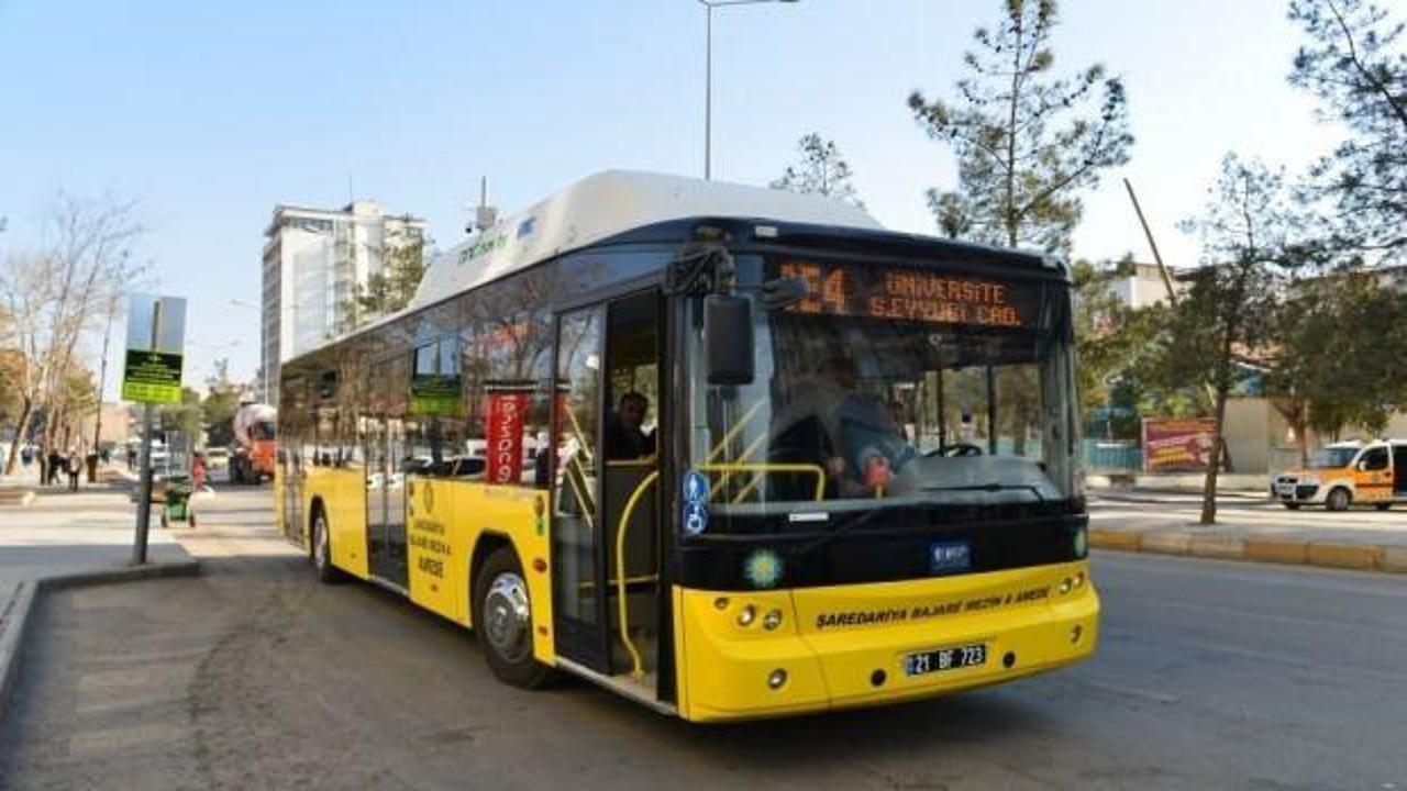 Diyarbakır’da 15 Temmuz’da toplu taşıma ücretsiz