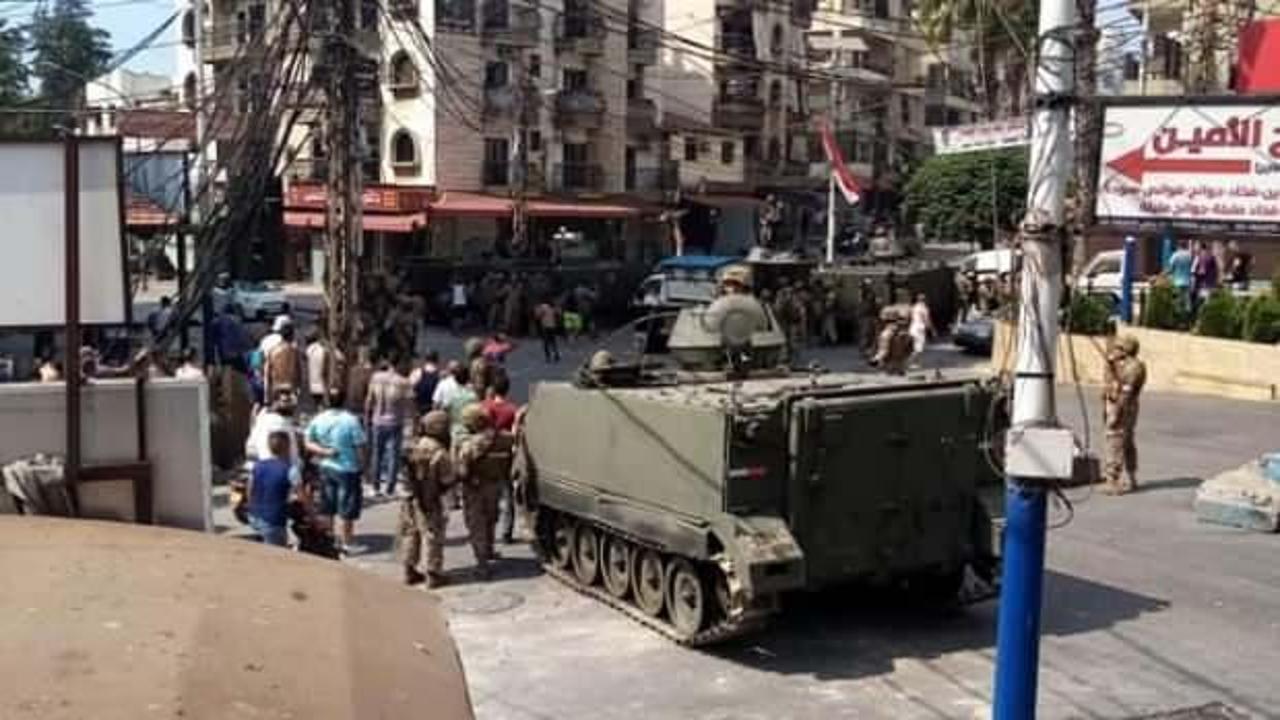 Lübnan'da çatışma: 25 yaralı