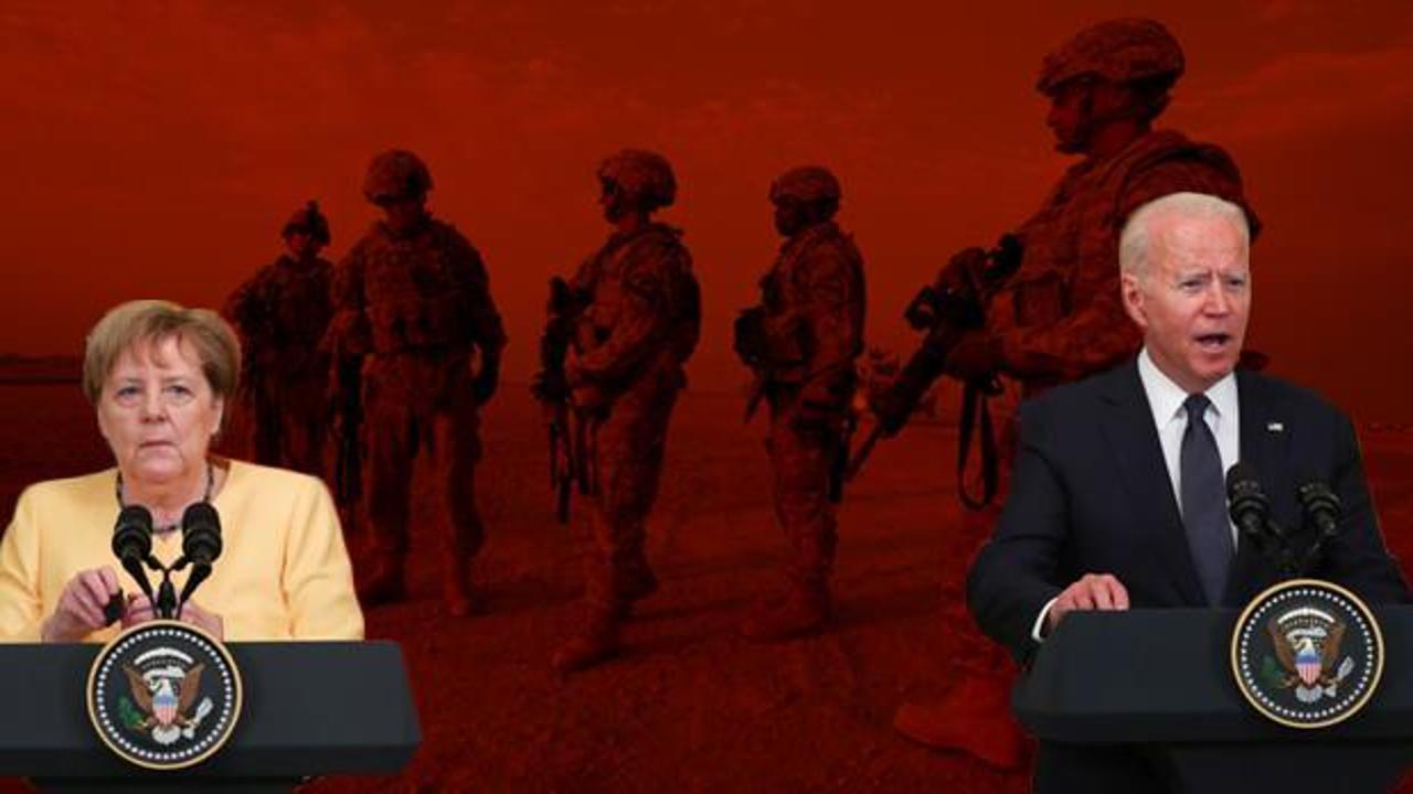 Merkel'den Biden'ın yanında Afganistan itirafı