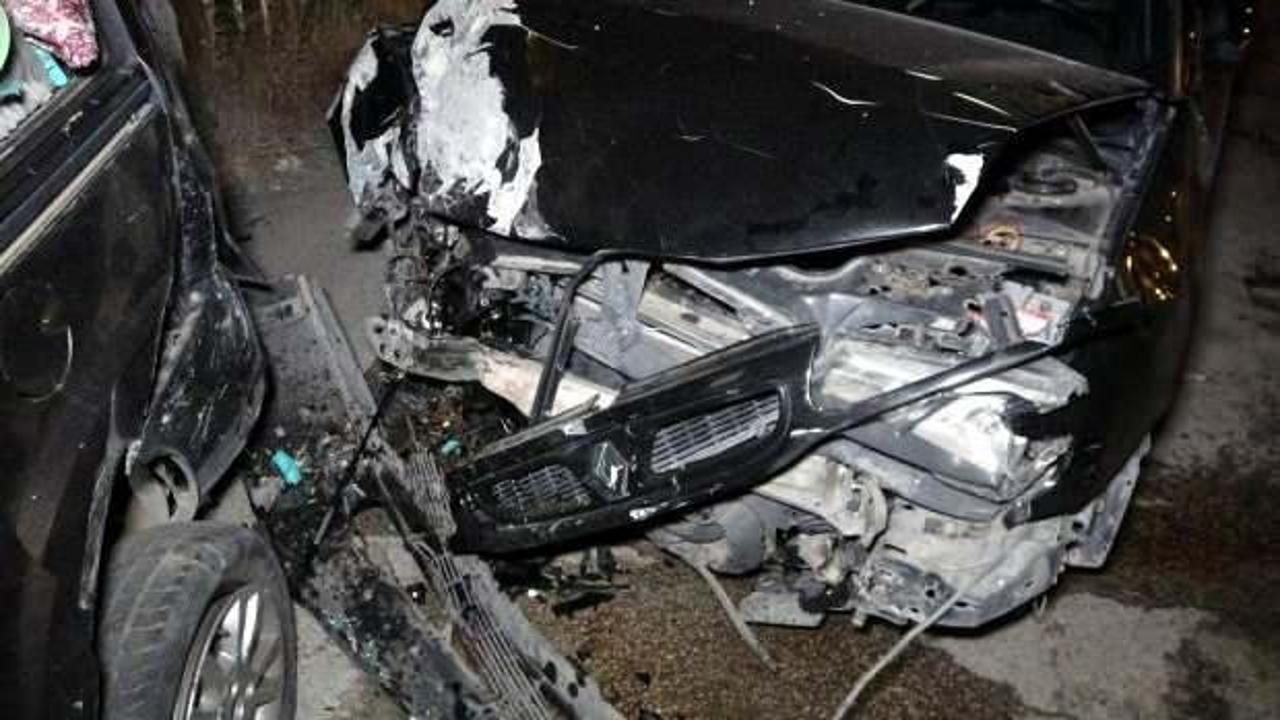 Osmaniye'de otomobil ticari araca çarptı: 7 yaralı