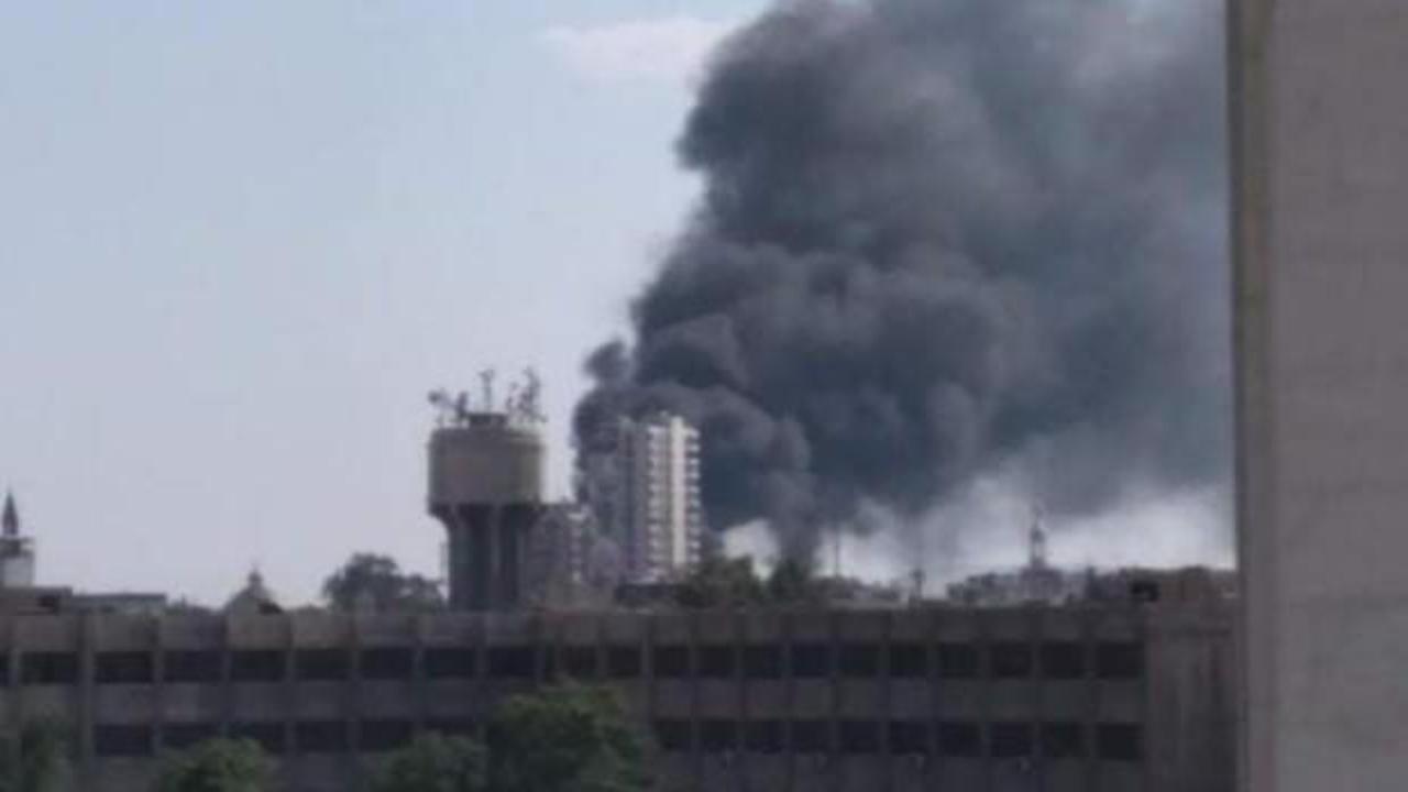 Şam'da büyük yangın