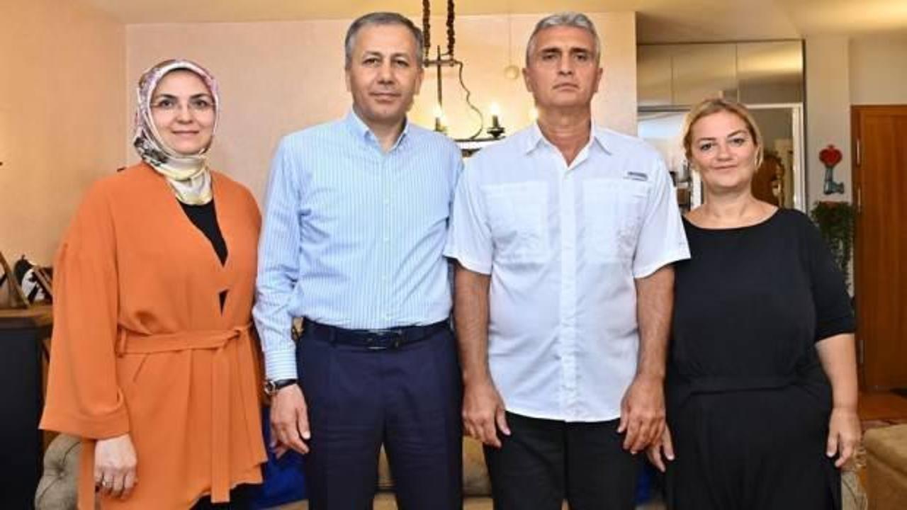 Vali Yerlikaya, 15 Temmuz şehidi Batuhan Ergin'in ailesini ziyaret etti