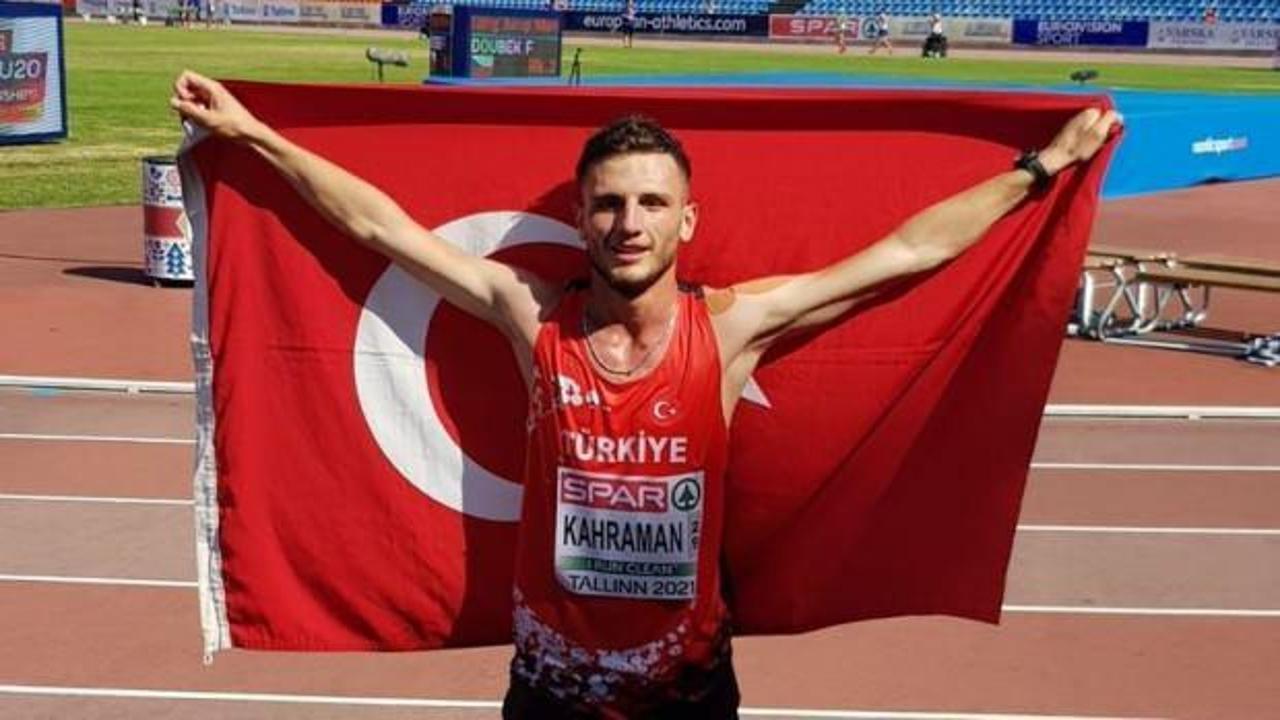 Mert Kahraman'dan gümüş madalya