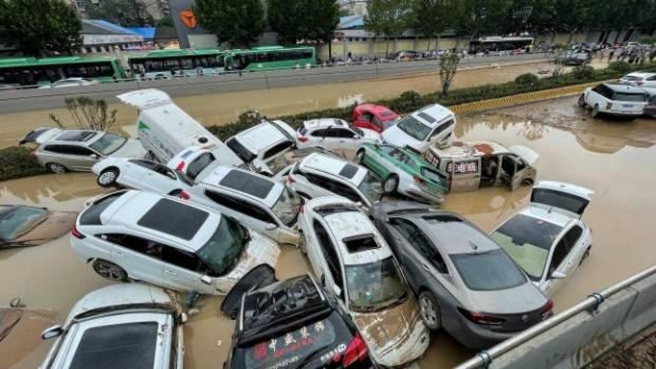 Çin'de sel felaketi: Ölü sayısı 63’e yükseldi!