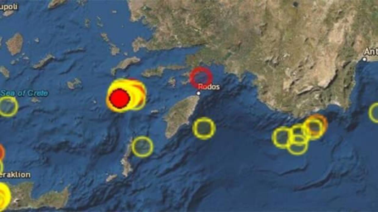 Ege Denizi'nde 4.2 büyüklüğünde deprem