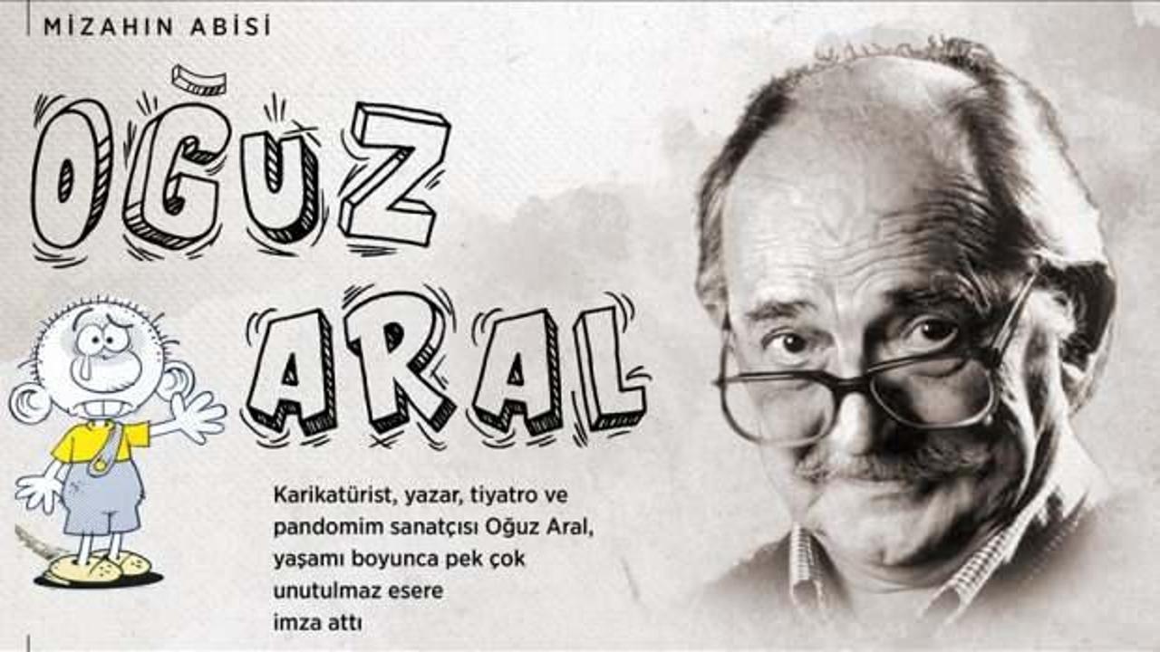 Karikat&uuml;r&uuml;n duayen ismi Oğuz Aral, 17. &ouml;l&uuml;m yıl d&ouml;n&uuml;m&uuml;nde anılıyor