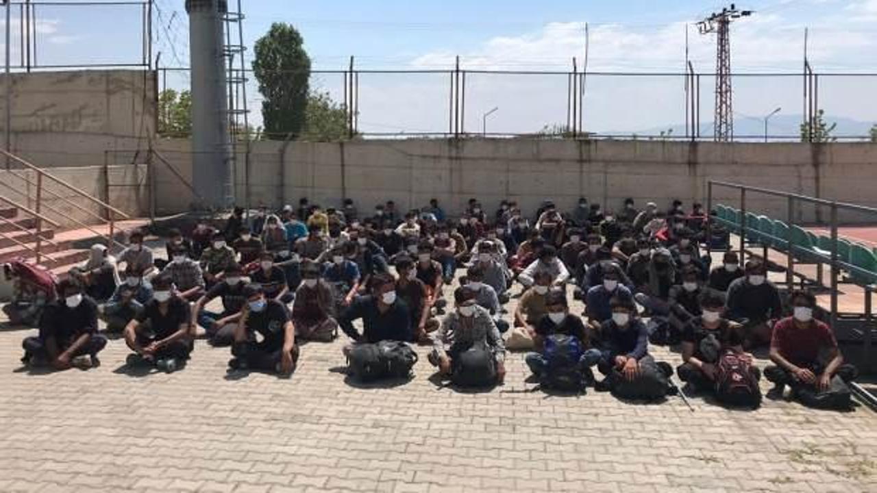 Van'da Afganistan uyruklu 113 g&ouml;&ccedil;men yakalandı