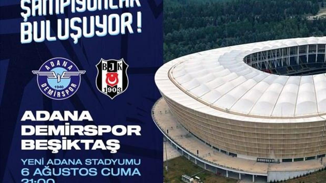 Adana Demirspor ile Beşiktaş hazırlık maçında karşılaşacak