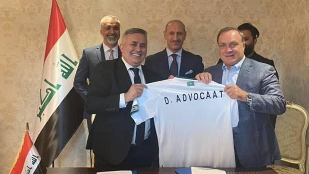 Advocaat, Irak Milli Takımı'nın başına geçti