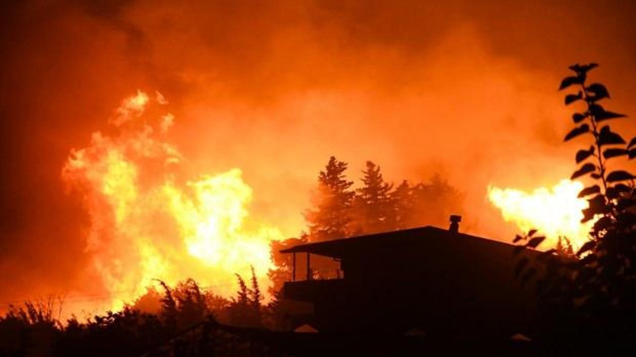 Antalya'nın Gazipaşa ilçesinde orman yangını başladı