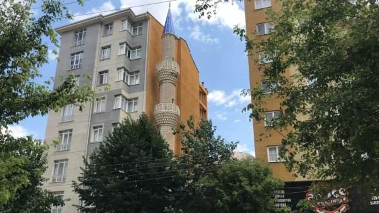 Eskişehir'de g&ouml;renler şaşkına d&ouml;n&uuml;yor cami adeta g&ouml;r&uuml;nmez oldu   