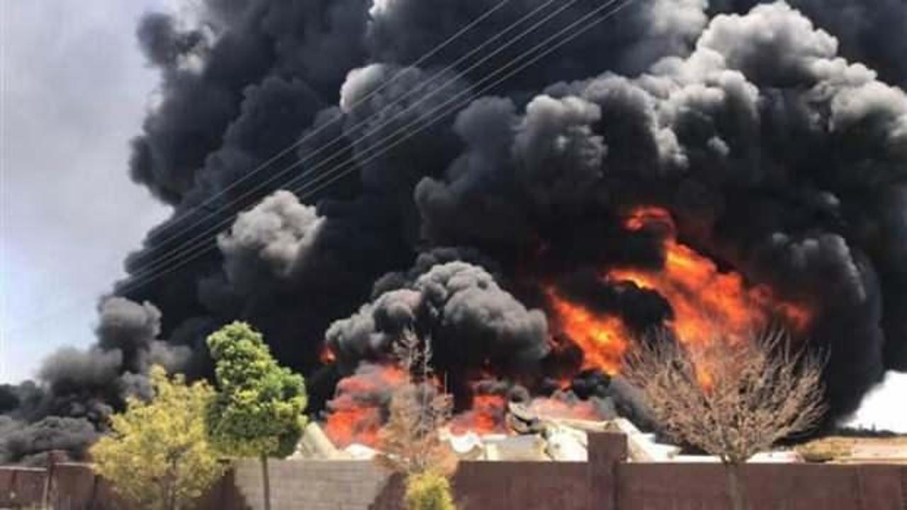 Gaziantep'te büyük yangın! Ekipler bölgede