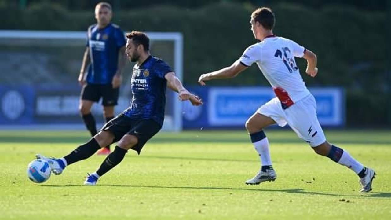 Hakan Çalhanoğlu Inter’de hızlı başladı! 1 gol 3 asist