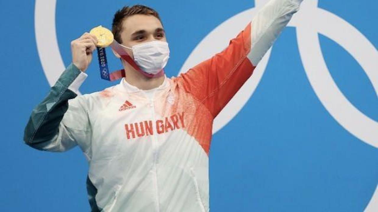 Macar yüzücü, Michael Phelps'in rekorunu kırdı!
