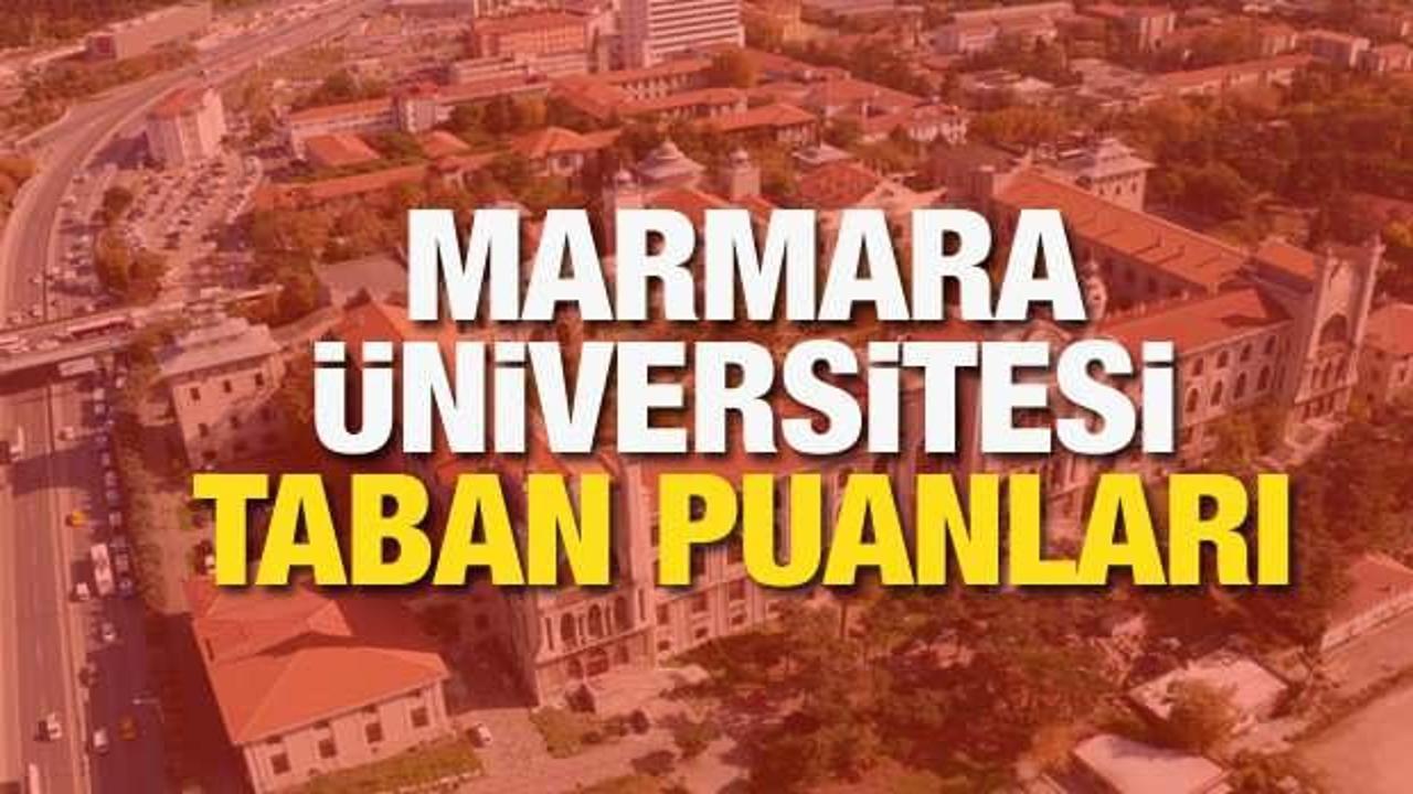 Marmara Üniversitesi taban puanları! Lisans ve ön lisans bölümleri sıralamaları ve kontenjanları 2021!