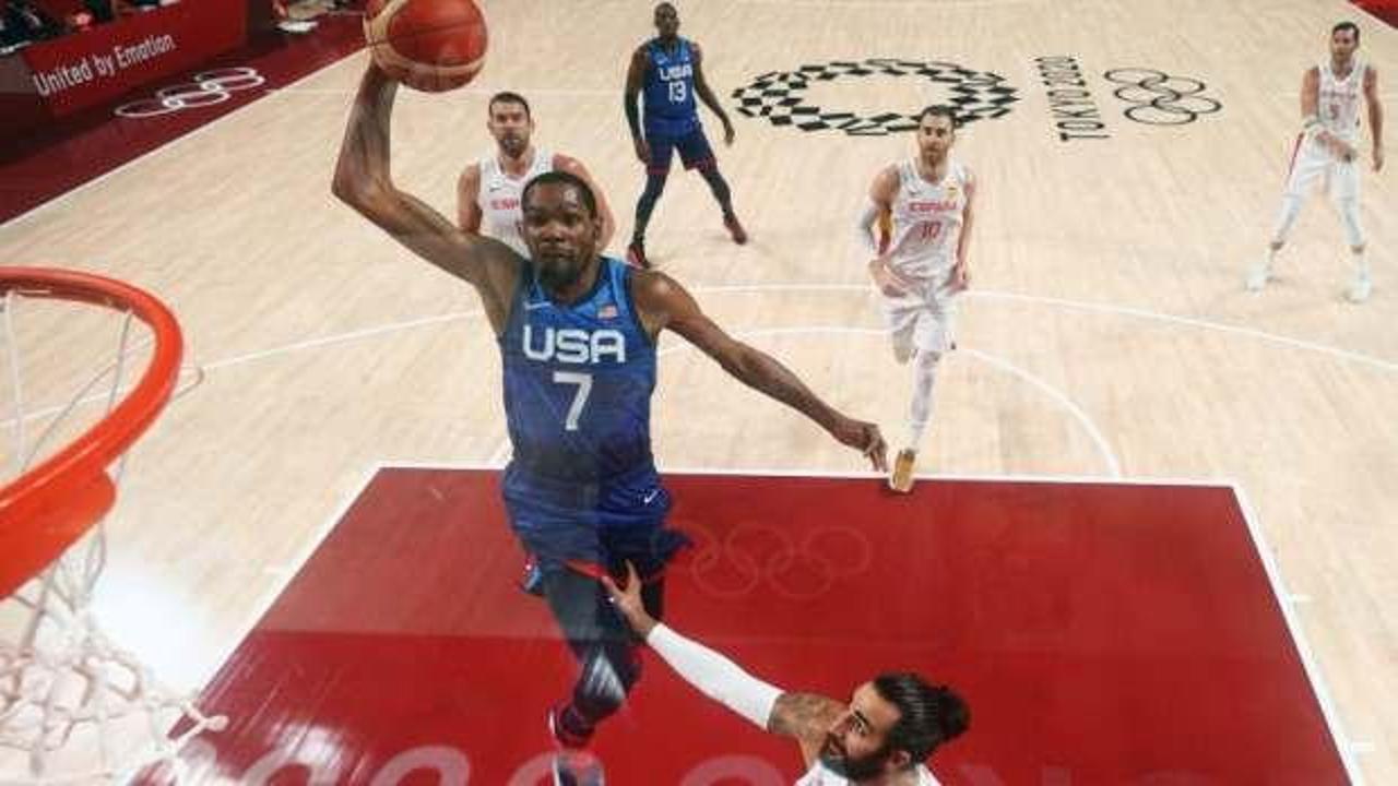 ABD, İspanya'yı Durant ile yıktı!