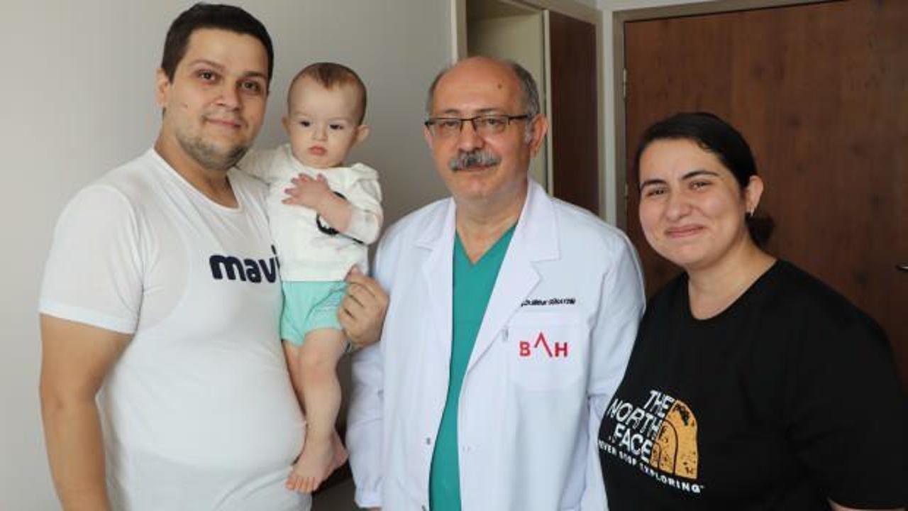 Samsun'da 1 yaşındaki bebek 5 binde 1 görülen hastalığa yakalandı!