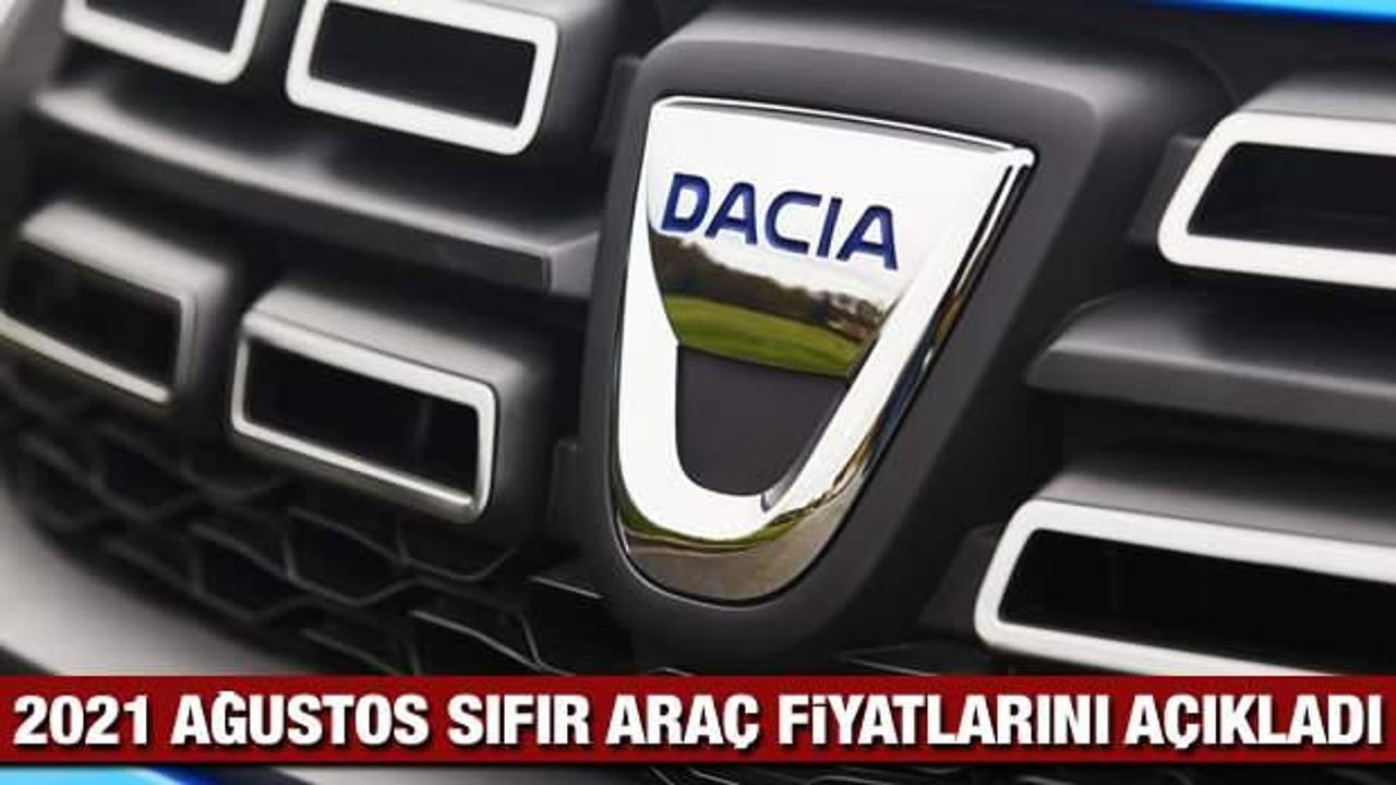 Dacia Ağustos sıfır araç fiyat listesi: Yeni Sandero, Lodgy, Duster, fiyatı listesi