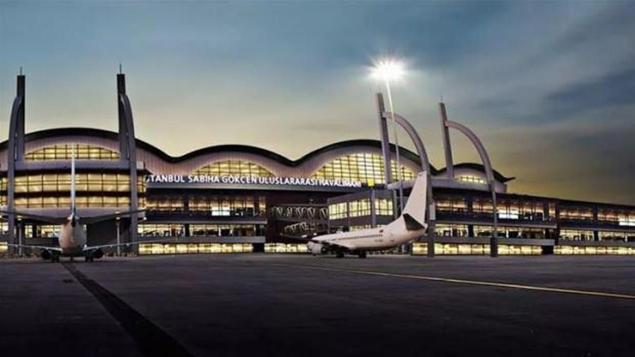 Sabiha Gökçen Havalimanı 11,8 milyon yolcu ağırladı 