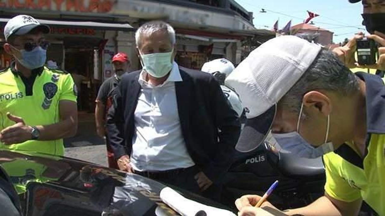 Turistleri dolandırmaya kalkan taksiciyi polis affetmedi