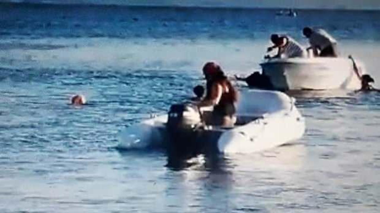 Yüzerken sürat teknesi çarpan kadın hayatını kaybetti