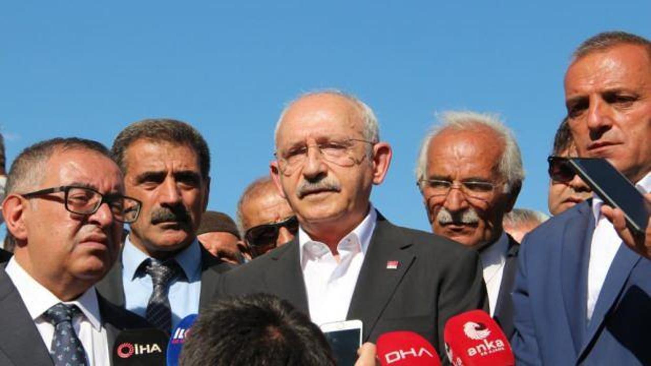 Kılıçdaroğlu Van'da sel bölgesindeki ailelere söz verdi