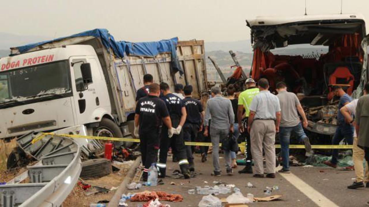 Manisa'da 6 kişinin hayatını kaybettiği kazada tutuklama