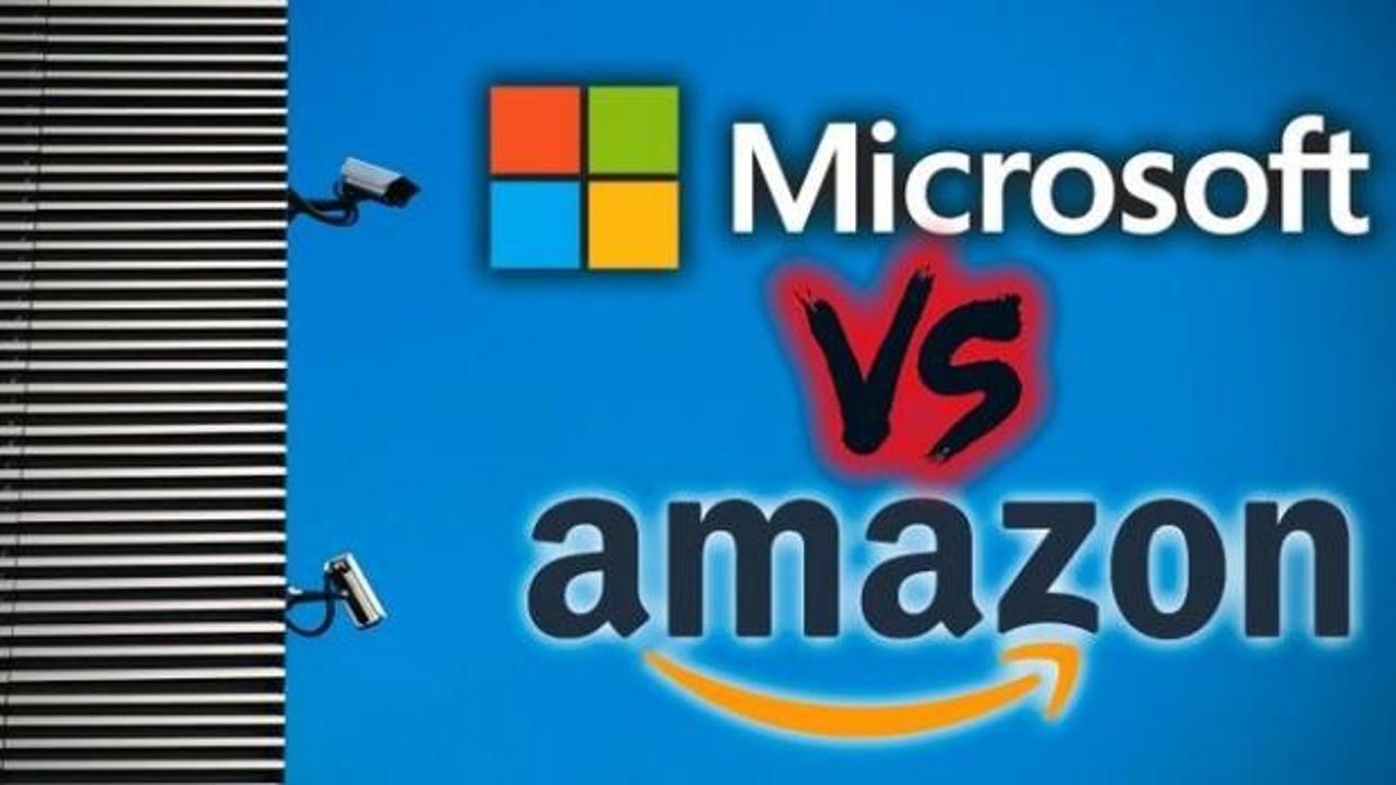 Microsoft ve Amazon 10 milyar dolarlık ihale için kapışıyor