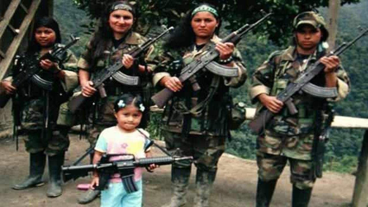FARC'ın 18 binden fazla çocuğu silah altına aldığı ortaya çıktı