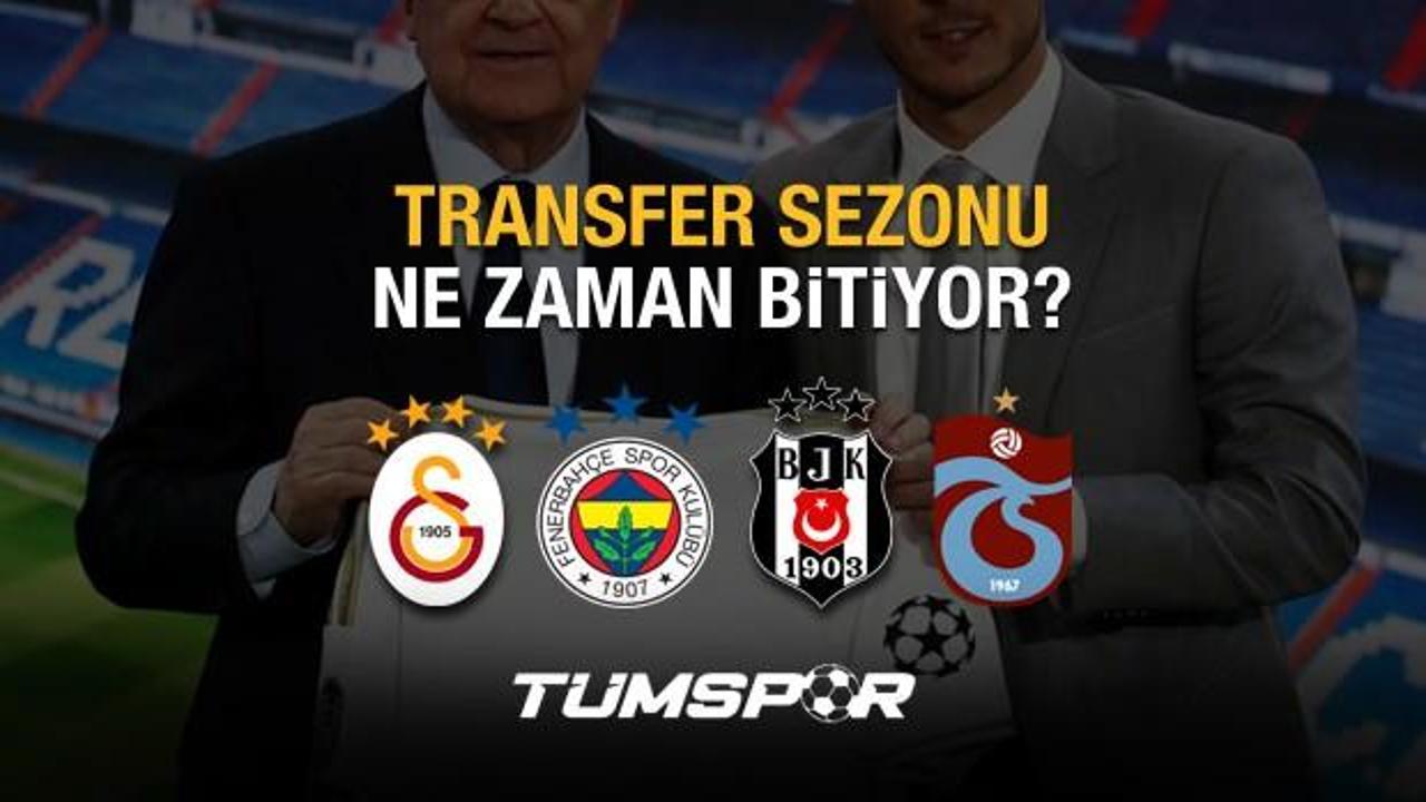 Süper Lig transfer sezonu ne zaman bitiyor? İşte Yaz transfer sezonu bitiş tarihi!