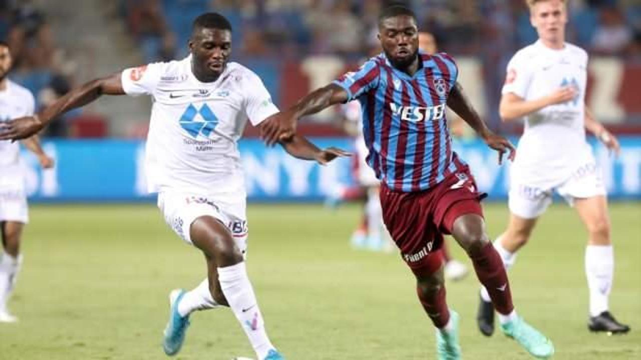 Trabzonspor'un Molde maçı kadrosu belli oldu