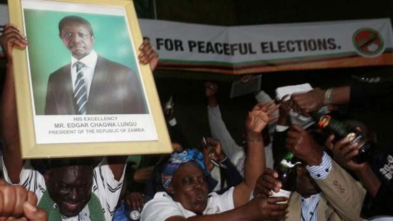 Zambiya'da seçim sonuçlarıyla ilgili gergin bekleyiş