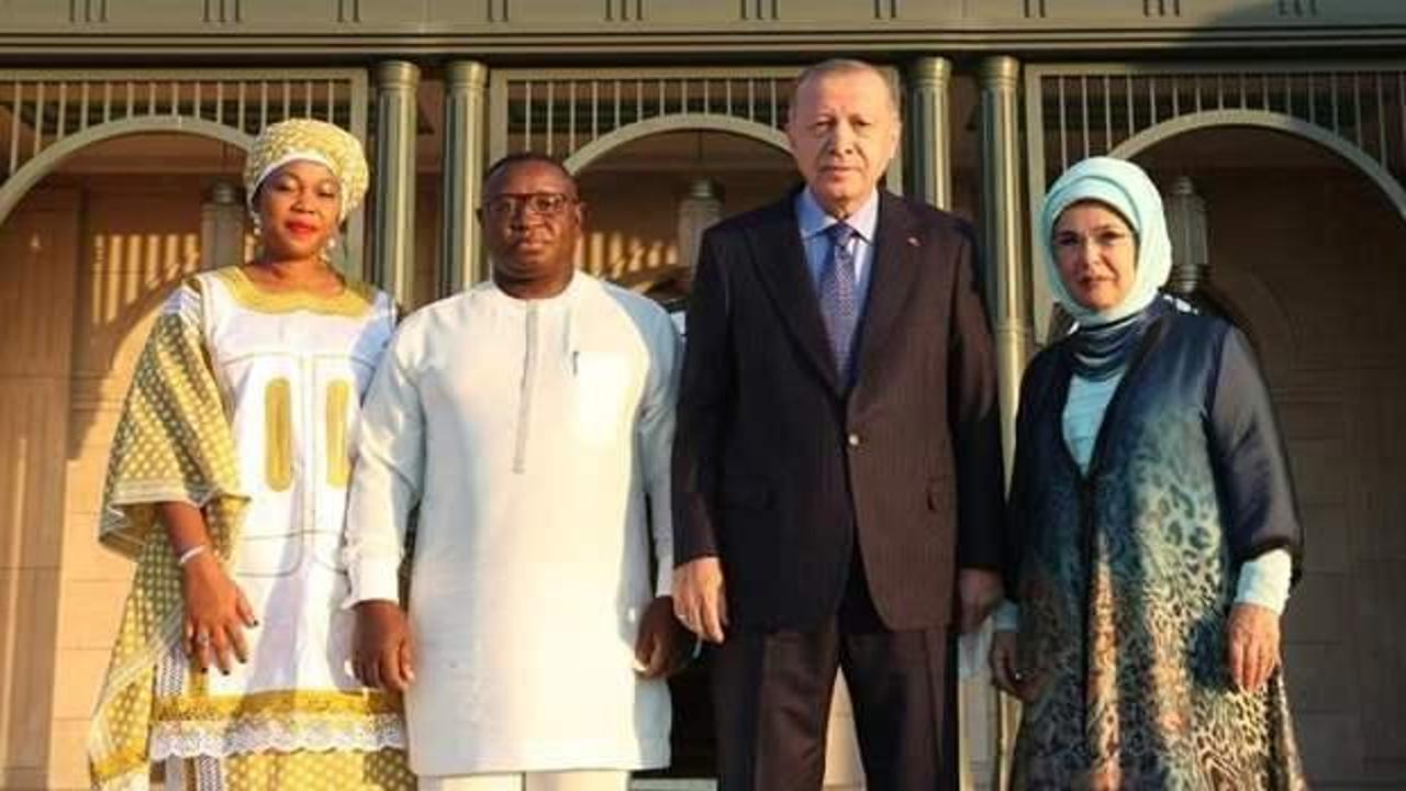 Cumhurbaşkanı Erdoğan'a Sierra Leone'li mevkidaşından teşekkür