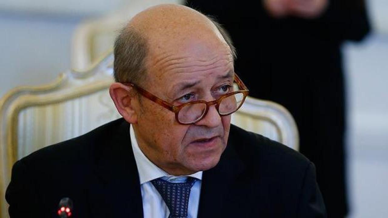 Fransa Dışişleri Bakanı Le Drian'dan ABD'ye "sorumluluk" &ccedil;ağrısı