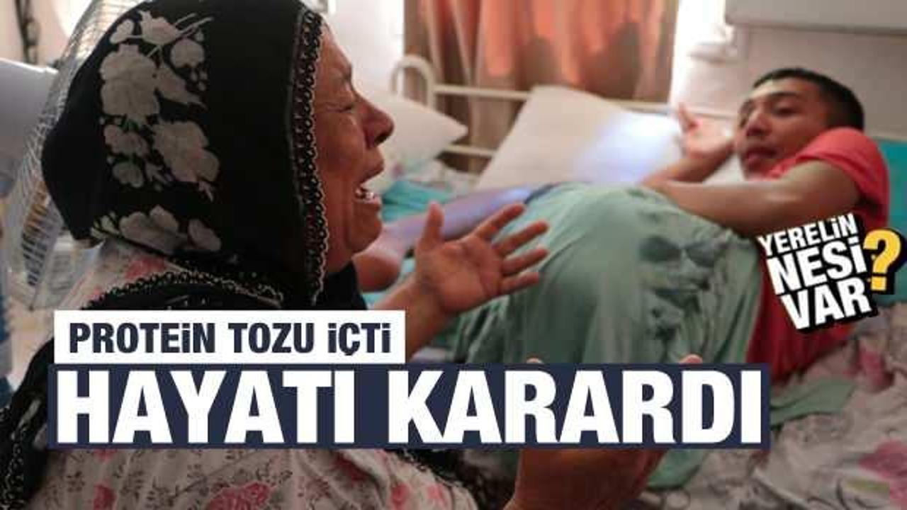 Protein tozu i&ccedil;ti, hayatı karardı-Yerelin Nesi Var?