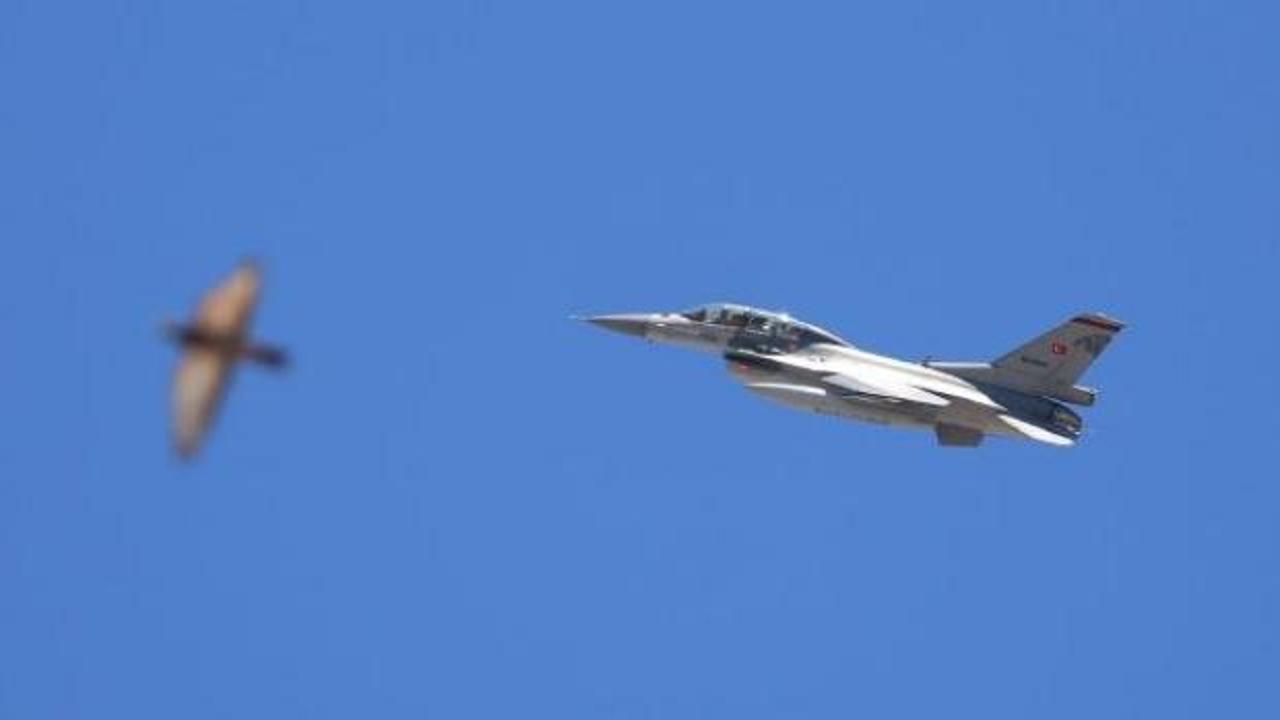 Sivas’ta F-16 ile gösteri uçuşu provası