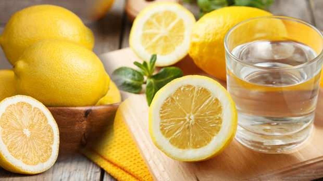 Yemekten önce limonlu su içmenin faydaları nelerdir? Limon suyu zayıflatır mı? 