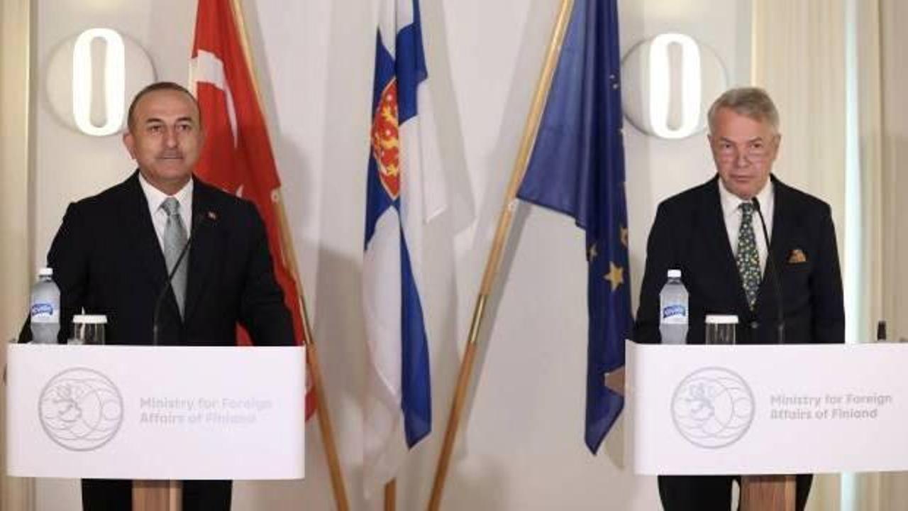 Bakan Çavuşoğlu, Finlandiya Dışişleri Bakanı ile görüştü