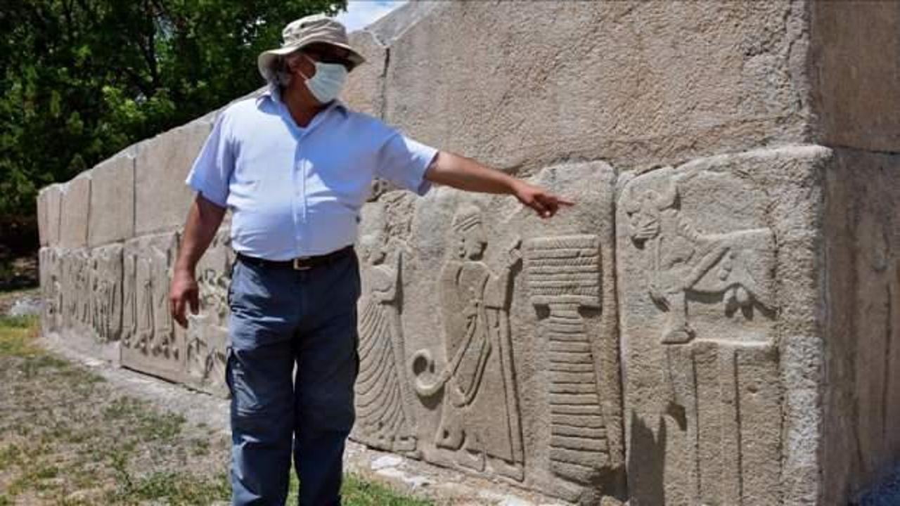 Hititler'de 'kabartmalı ortostat' kültürü Alacahöyük'te başlamış