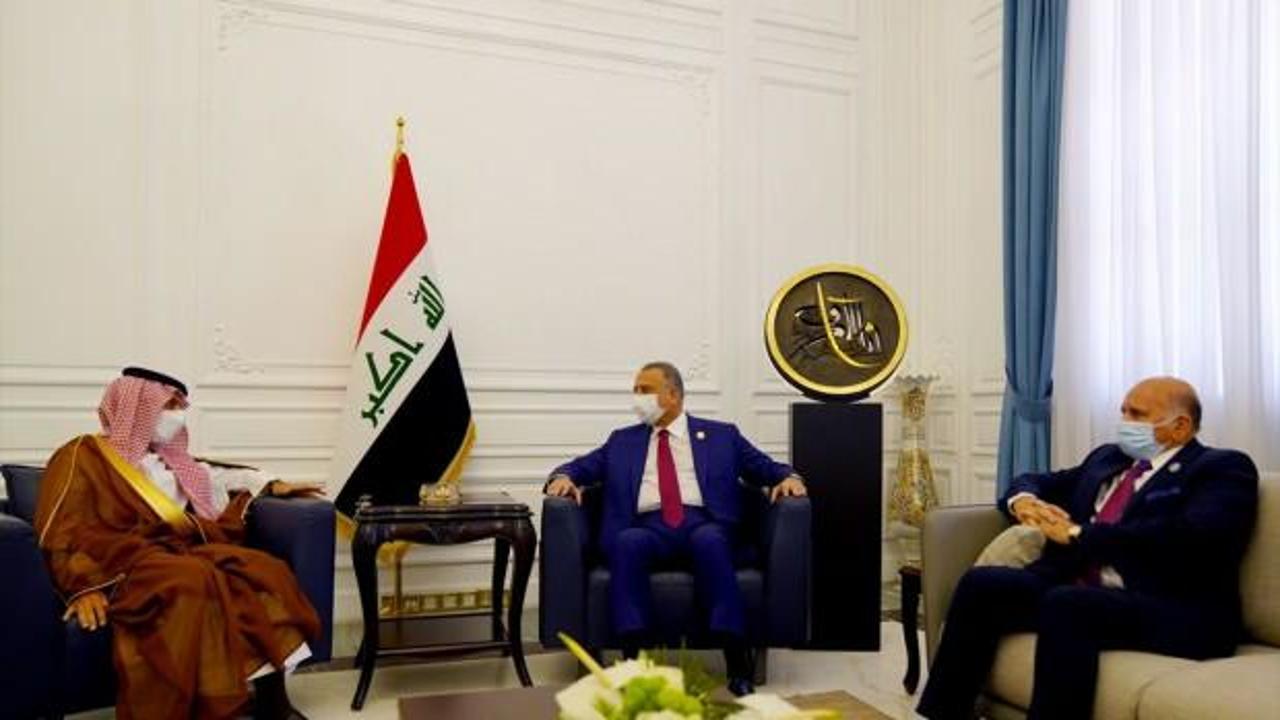 Irak Başbakanı Kazımi, Mısır, Kuveyt ve İranlı yetkililerle görüştü