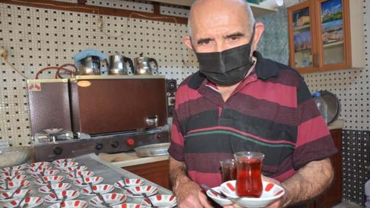 Osman dede &ouml;mr&uuml;n&uuml; bu işe adadı! 60 yıldır bunu yapıyor