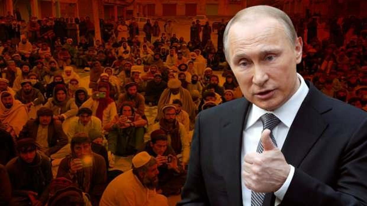 Rusya kararını verdi! Putin'den çok sert Afgan mülteci açıklaması